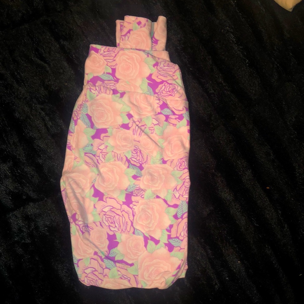 Floral leggings